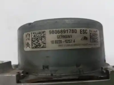 Peça sobressalente para automóvel em segunda mão abs por peugeot 208 active referências oem iam 9806891780  