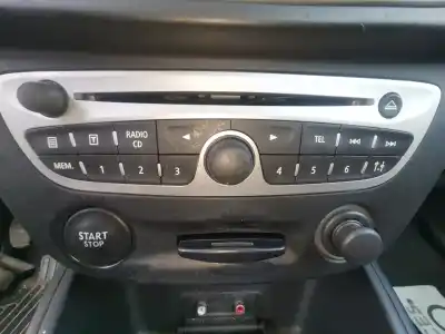 Peça sobressalente para automóvel em segunda mão sistema de áudio / rádio cd por renault megane iii sport tourer expression referências oem iam 7649189391