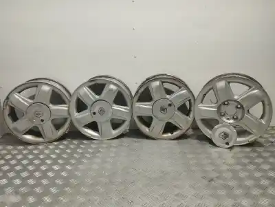 Автозапчастина б/у комплект коліс для renault clio ii fase ii (b/cb0) authentique посилання на oem iam 8200081358