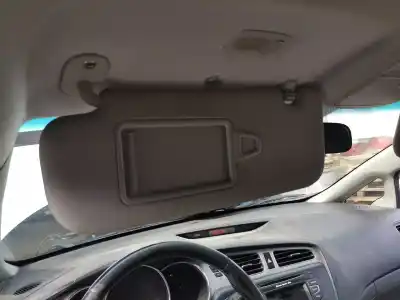 Peça sobressalente para automóvel em segunda mão pára-sol esquerdo por kia cee´d business referências oem iam 
