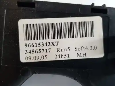 Second-hand car spare part headlights switch for citroen c4 coupe vtr plus oem iam references 96615343xt  96615343xt