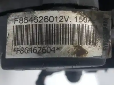 Second-hand car spare part alternator for renault master ii phase 2 combi 2.5 diesel cat oem iam references f8646260  f8646260