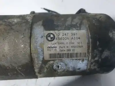 Peça sobressalente para automóvel em segunda mão motor de arranque por bmw serie 3 touring (e46) 3.0 330d referências oem iam e5820nai04 63222005 2247391