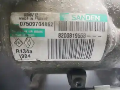 Second-hand car spare part air conditioning compressor for renault clio iii exception oem iam references 1904 8200819568 1904