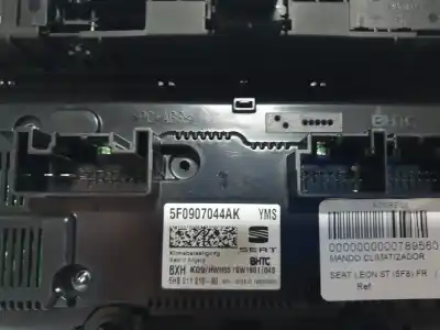 Pezzo di ricambio per auto di seconda mano controllo climatico per seat leon st (5f8) fr riferimenti oem iam 5f0907044k  