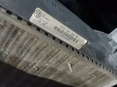 Автозапчасти б/у водяной радиатор за volkswagen caddy ka/kb (2k) furg. ссылки oem iam 1k0121251p