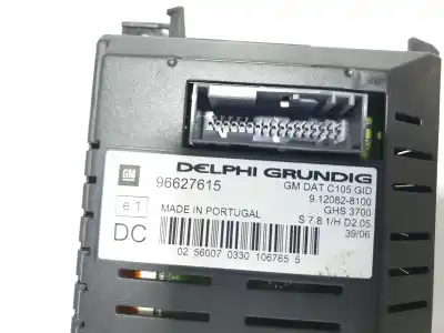 Peça sobressalente para automóvel em segunda mão display gps / multimídia por opel antara cosmo 4x4 referências oem iam 96627615  9120828100