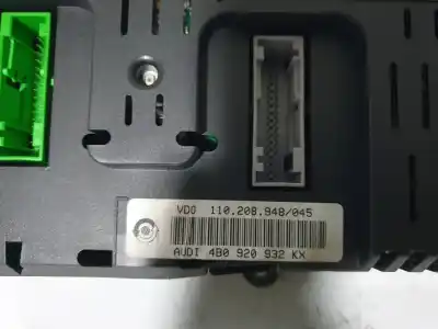 Peça sobressalente para automóvel em segunda mão quadrante por audi a6 berlina (4b2) 2.5 tdi referências oem iam 4b0920932kx  4b0920932kx