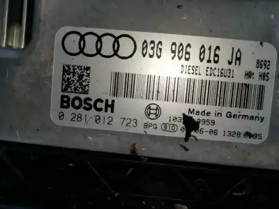 Peça sobressalente para automóvel em segunda mão centralina de motor uce por audi a4 berlina (8e) 1.9 tdi referências oem iam 0281012723
