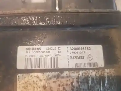 Автозапчасти б/у блок управления двигателем за renault scenic (ja..) 1.4 16v ссылки oem iam 8200046162