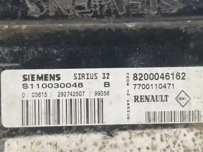 Автозапчасти б/у блок управления двигателем за renault scenic (ja..) 1.4 16v ссылки oem iam 8200046162 8200046162 s110030048