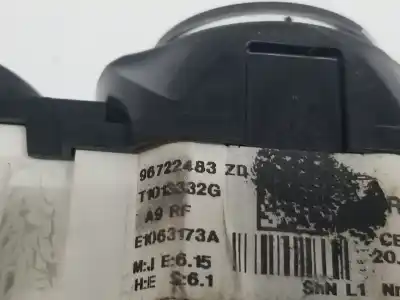 Peça sobressalente para automóvel em segunda mão comando de sofagem (chauffage / ar condicionado)  por peugeot 208 active referências oem iam 96722483zd  