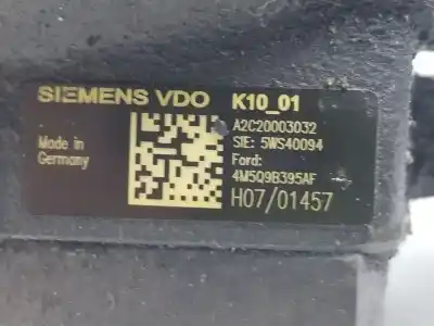 Second-hand car spare part injection pump for ford transit connect (tc7) furg. oem iam references 4m5q9b395af a2c20003032 4m5q9b395af