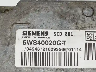 Автозапчасти б/у блок управления двигателем за peugeot 307 (s1) xr ссылки oem iam 9644895180 9641849280 9644895180