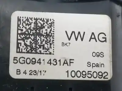 Second-hand car spare part headlights switch for seat ateca (kh7) reference oem iam references 5g0941431af  5g0941431af