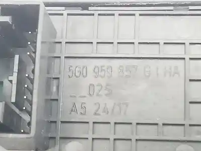 Peça sobressalente para automóvel em segunda mão botão / interruptor elevador vidro dianteiro esquerdo por seat ateca (kh7) reference referências oem iam 5g0959857g  5g0959857g