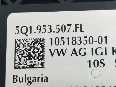 Second-hand car spare part multifunction switch for seat ateca (kh7) motor 1.0 ltr. - 85 kw tsi oem iam references 5q1953507fl  5q1953507fl