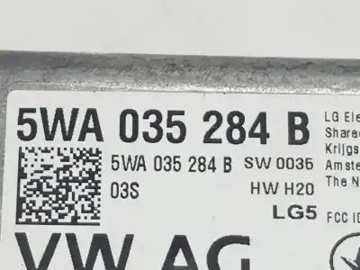 Peça sobressalente para automóvel em segunda mão módulo eletrônico por seat ateca (kh7) motor 1.0 ltr. - 85 kw tsi referências oem iam 5wa035284b  5wa035284b