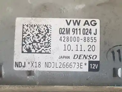 Pezzo di ricambio per auto di seconda mano motorino di avviamento per seat ateca (kh7) motor 1.0 ltr. - 85 kw tsi riferimenti oem iam 02m911024j