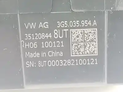 Second-hand car spare part electronic module for seat ateca (kh7) motor 1.0 ltr. - 85 kw tsi oem iam references 3g5035954a  3g5035954a