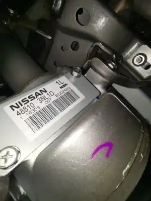 Peça sobressalente para automóvel em segunda mão coluna de direcção por nissan leaf acenta 109 cv / 80 kw referências oem iam 488103nl1d