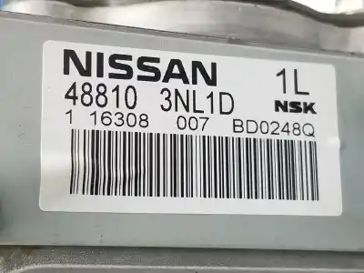 Second-hand car spare part steering column for nissan leaf acenta 109 cv / 80 kw oem iam references 488103nl1d  488103nl1d