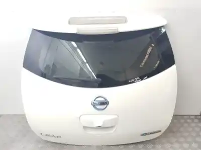Peça sobressalente para automóvel em segunda mão porta da mala / tampa traseira por nissan leaf acenta 109 cv / 80 kw referências oem iam 
