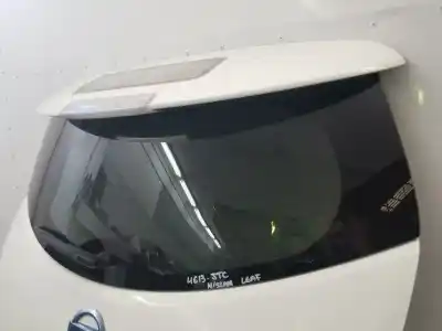 Second-hand car spare part tailgate for nissan leaf acenta 109 cv / 80 kw oem iam references   