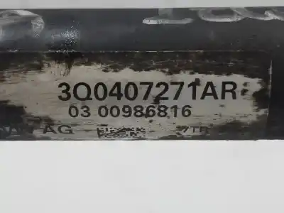 Peça sobressalente para automóvel em segunda mão transmissão dianteira esquerda por seat ateca (kh7) reference referências oem iam 3q0407271ar  3q0407271ar