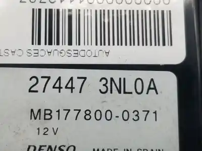 Second-hand car spare part electronic module for nissan leaf acenta 109 cv / 80 kw oem iam references 274473nl0a  274473nl0a