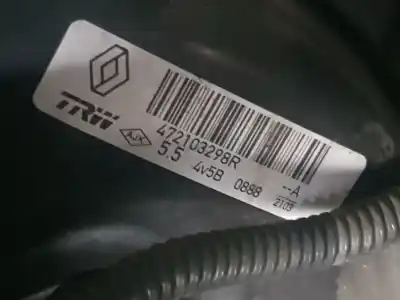 Second-hand car spare part brake servo for dacia logan ii ambiance oem iam references 472103298r