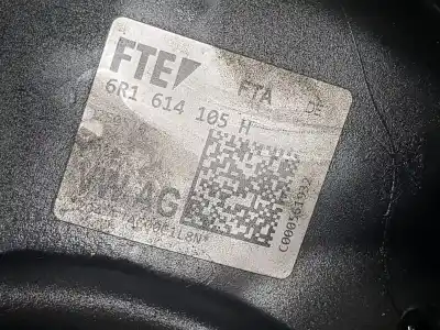 Second-hand car spare part brake servo for skoda fabia combi (5j5) family oem iam references 6r1614105h