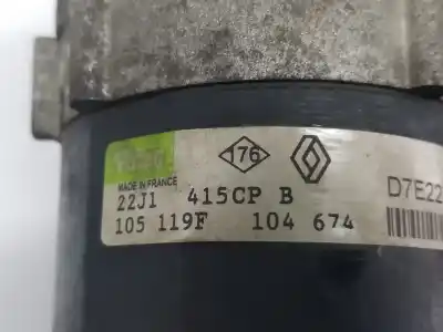 Pezzo di ricambio per auto di seconda mano motorino di avviamento per renault scenic (ja..) 1.4 16v authentique riferimenti oem iam 105119f  105119f