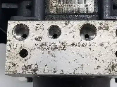 Peça sobressalente para automóvel em segunda mão abs por peugeot 508 access referências oem iam 0265230787  