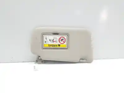 Peça sobressalente para automóvel em segunda mão para-sol direito por nissan leaf acenta 109 cv / 80 kw referências oem iam 