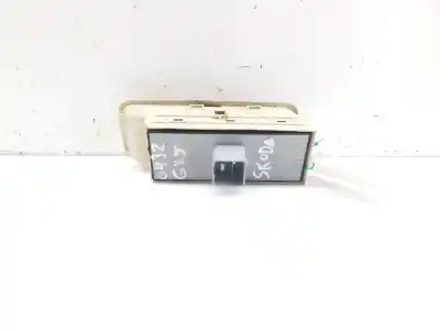 Peça sobressalente para automóvel em segunda mão botão / interruptor elevador vidro dianteiro esquerdo por skoda fabia combi (5j5) family referências oem iam 1z0959858b  