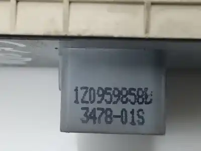 Peça sobressalente para automóvel em segunda mão botão / interruptor elevador vidro dianteiro esquerdo por skoda fabia combi (5j5) family referências oem iam 1z0959858b  