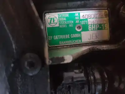 Peça sobressalente para automóvel em segunda mão caixa de velocidades por audi a6 berlina (4f2) 3.2 fsi referências oem iam jer