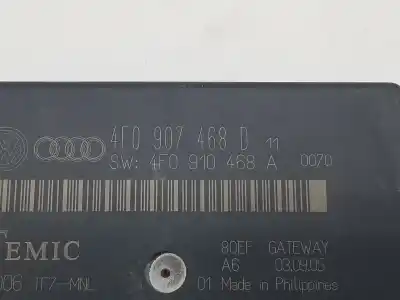 Second-hand car spare part electronic module for audi a6 berlina (4f2) 3.2 fsi oem iam references 4f0907468d  