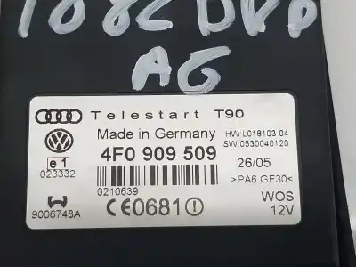 Second-hand car spare part electronic module for audi a6 berlina (4f2) 3.2 fsi oem iam references 4f0909509  4f0909509