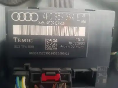 Peça sobressalente para automóvel em segunda mão módulo eletrônico por audi a6 berlina (4f2) 3.2 fsi referências oem iam 4f0959794e