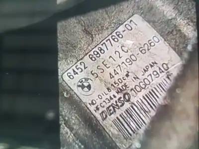 Peça sobressalente para automóvel em segunda mão compressor de ar condicionado a/a a/c por bmw serie 3 touring (e91) 2.0 16v diesel referências oem iam 4471906260