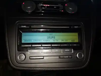 Second-hand car spare part AUDIO SYSTEM / RADIO CD for SEAT ALTEA XL (5P5)  OEM IAM references 5P0035186B  5P0035186B