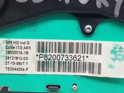 Peça sobressalente para automóvel em segunda mão quadrante por dacia sandero ambiance referências oem iam 8200733621  8200733621