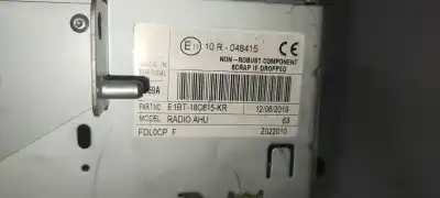 Second-hand car spare part audio system / radio cd for ford c-max (ceu) trend plus oem iam references e1bt18c815kr  