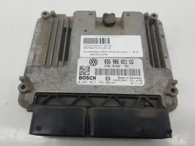 Автозапчастина б/у ебу контролер двигуна для volkswagen caddy ka/kb (2k) kombi посилання на oem iam 0281012746