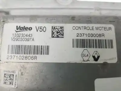 Second-hand car spare part ecu engine control for dacia sandero stepway oem iam references 237103008r  237103008r