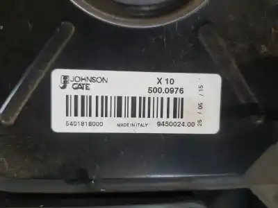 Peça sobressalente para automóvel em segunda mão termoventilador elétrico por renault zoe life referências oem iam 945002400