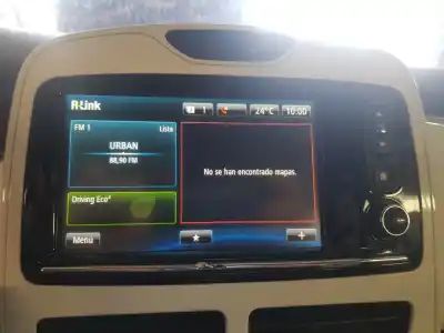 Second-hand car spare part multifunction display for renault zoe life oem iam references 259156379r  259156379r