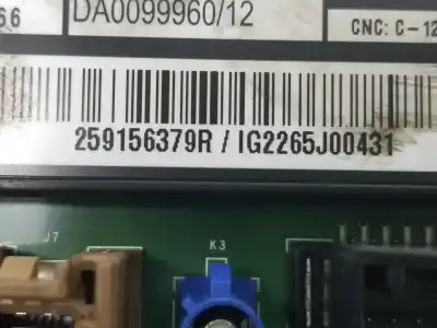 Second-hand car spare part multifunction display for renault zoe life oem iam references 259156379r  259156379r